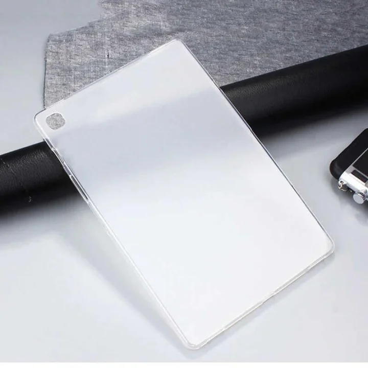 Samsung Galaxy Tab S6 Lite 2024 P620 P610 ile uyumlu Kılıf Tablet Hibrit Silikon Case 13-15-17 Renksiz