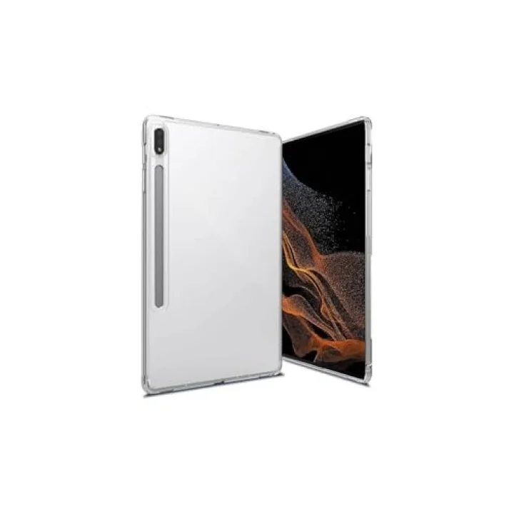 Samsung Galaxy Tab S8 SM-X700 ile Uyumlu Kılıf Şeffaf Pürüzsüz Premium Silikon Kapak Case