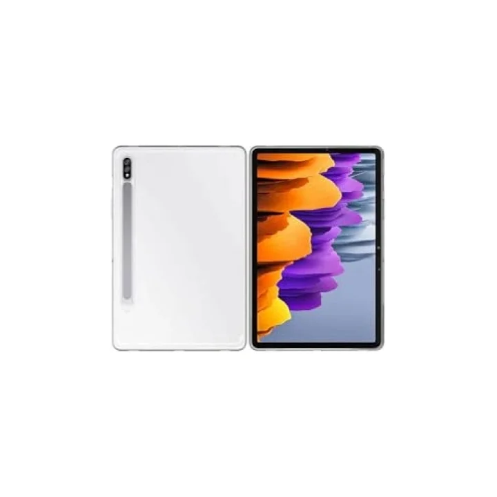 Samsung Galaxy Tab S8 SM-X700 ile Uyumlu Kılıf Şeffaf Pürüzsüz Premium Silikon Kapak Case