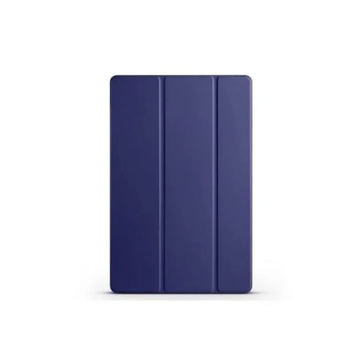 Samsung Galaxy Tab S9 Fe Plus 12.4 ile Uyumlu Kılıf Standlı Katlanabilir Uyku Modlu Akıllı Kapak Case - Lacivert