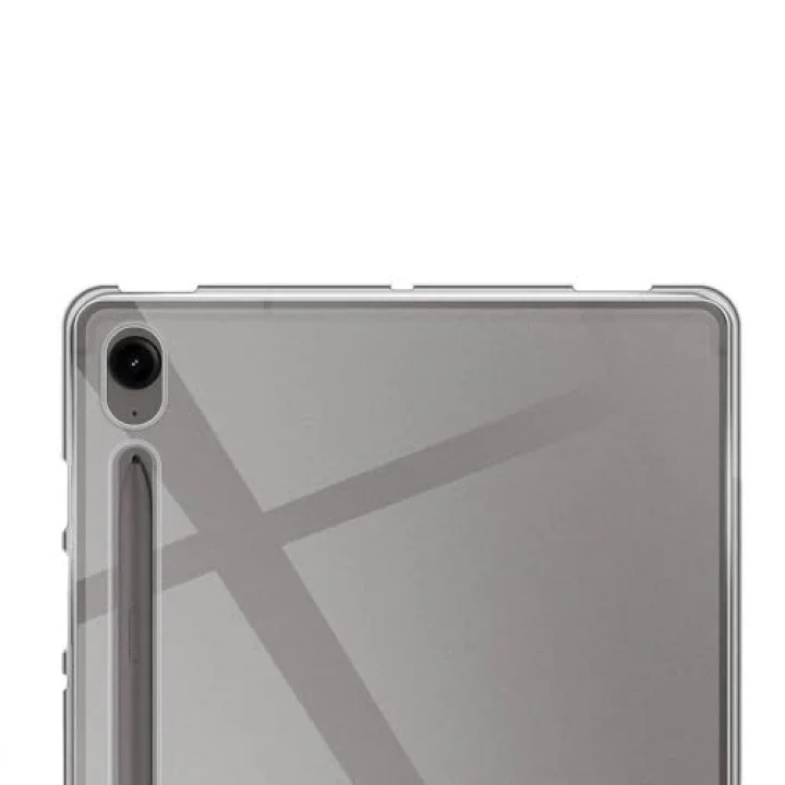 Samsung Galaxy Tab S9 FE X510 X516 ile uyumlu Kılıf Tablet Hibrit Silikon Case Kapak Renksiz