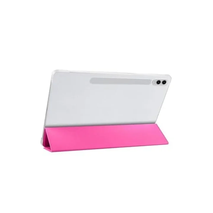 Samsung Galaxy Tab S9 Plus ile Uyumlu Kılıf Standlı Katlanabilir Uyku Modlu Akıllı Kapak Case