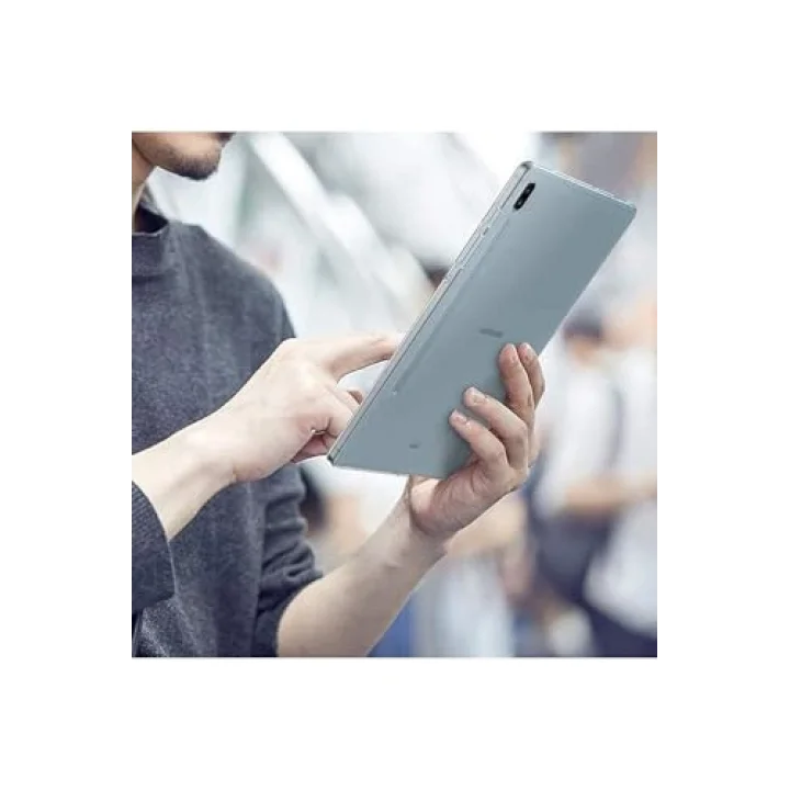 Samsung Galaxy Tab S9 Sm-x710 ile Uyumlu Kılıf Şeffaf Pürüzsüz Premium Silikon Kapak Case