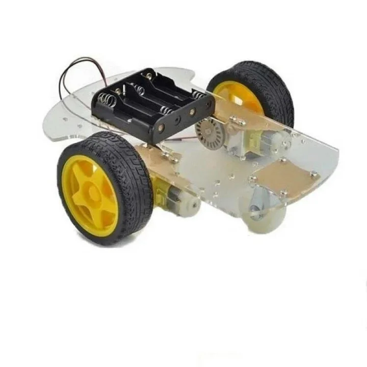 SANEC 2WD Şeffaf Şase Tekerlekli Araba Kiti