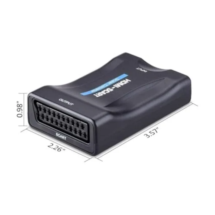 SANEC HDMI To Scart Av Video Çevirici Skart Dönüştürücü Adaptör