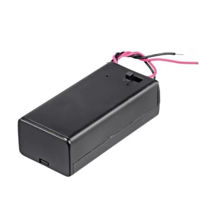 SANEC IC233D 9V Pil Kutusu Kapaklı