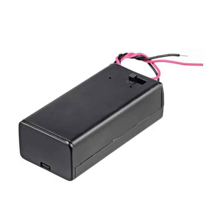 SANEC IC233D 9V Pil Kutusu Kapaklı