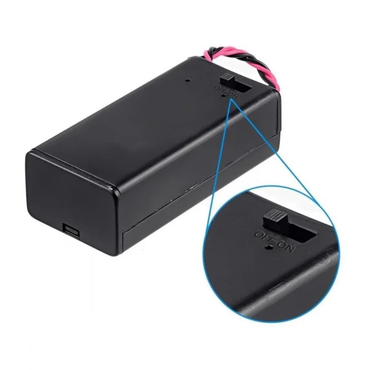 SANEC IC233D 9V Pil Kutusu Kapaklı