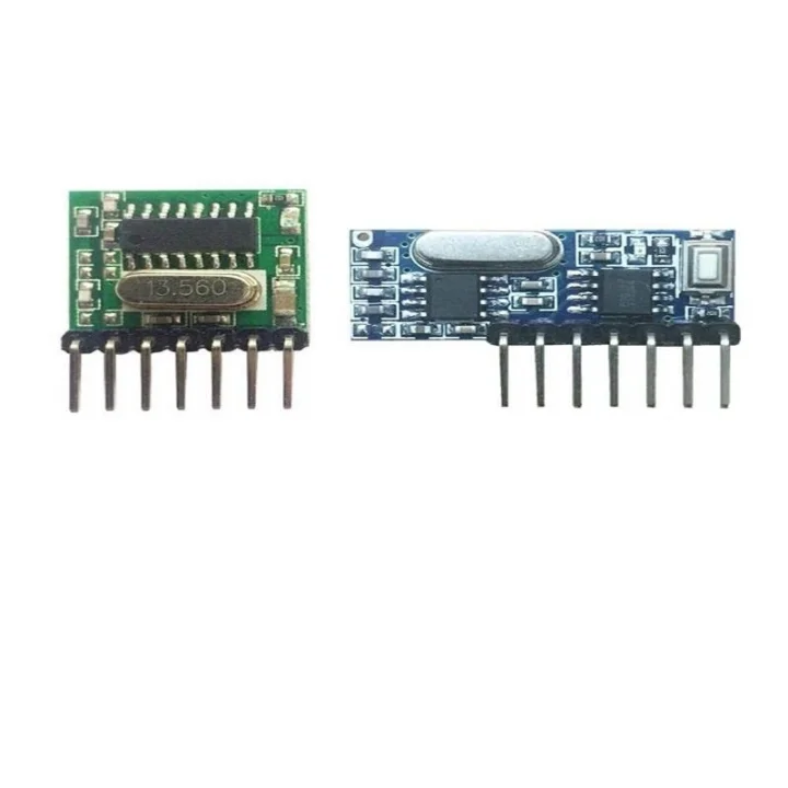 SANEC Rx480-E 4 Kanal Antenli 433Mhz Rf Alıcı Verici Learning Code Receiver Uyumlu