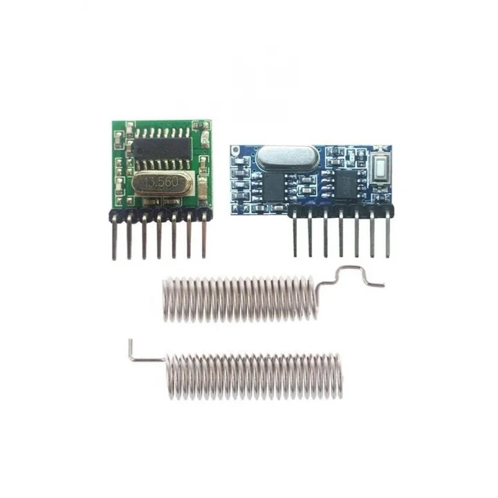 SANEC Rx480-E 4 Kanal Antenli 433Mhz Rf Alıcı Verici Learning Code Receiver Uyumlu