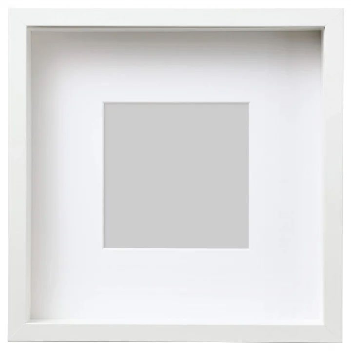 SANNAHED Çerçeve, 25x25 cm, Beyaz