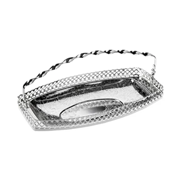 SAPLI OVAL KURABİYELİK 24 X 12,5 CM