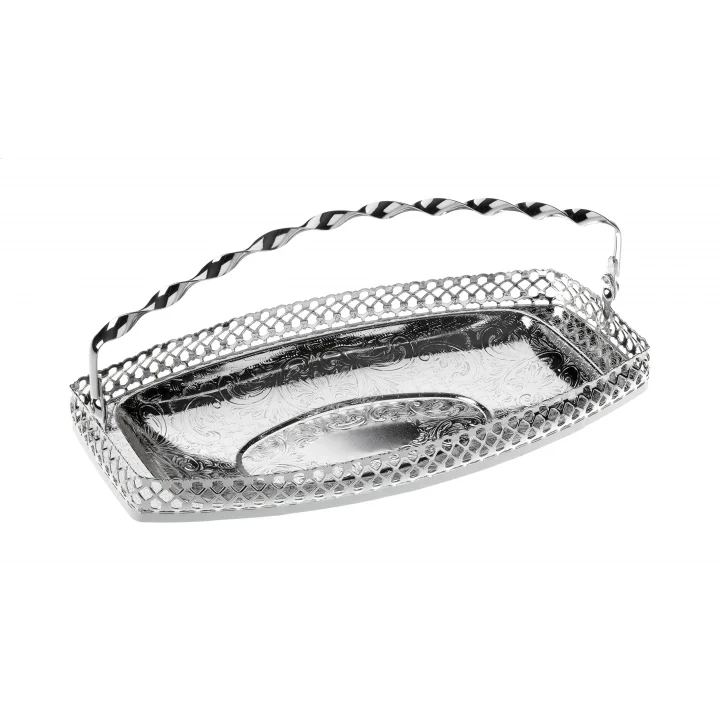 SAPLI OVAL KURABİYELİK 24 X 12,5 CM