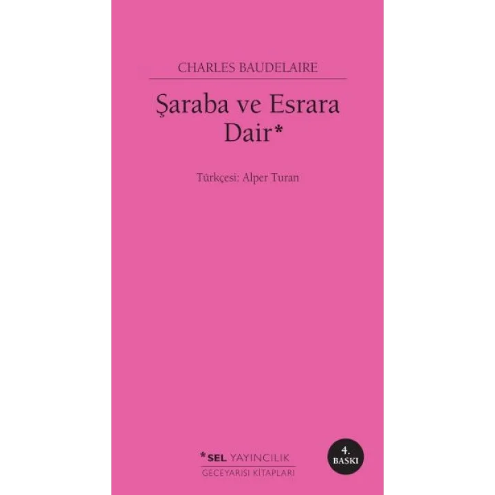 Şaraba ve Esrara Dair