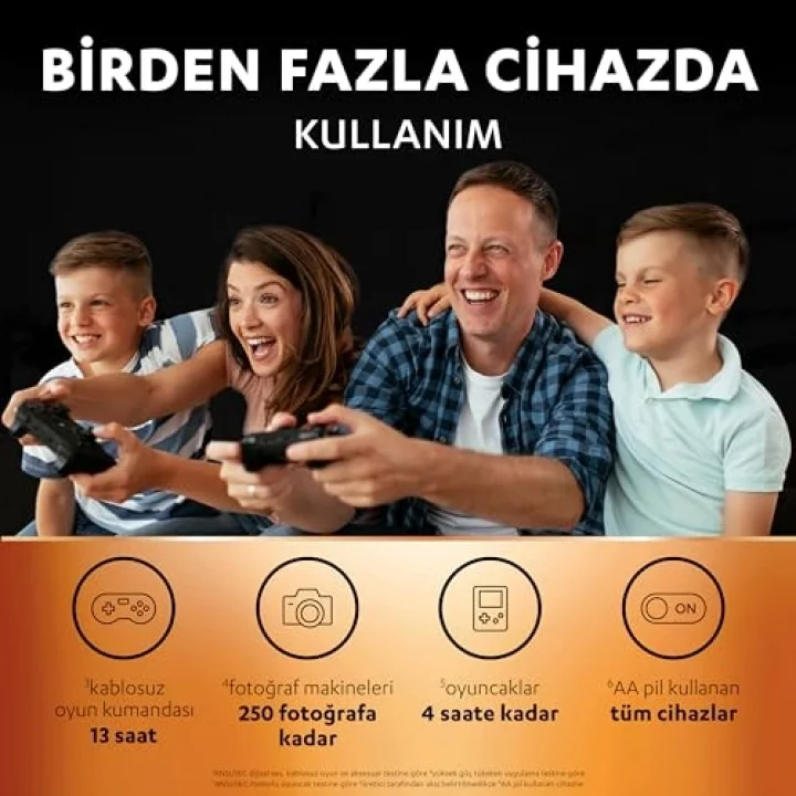ŞARJ EDİLEBİLİR AA Kalem Pil (2li Paket), 1300 mAh NiMH