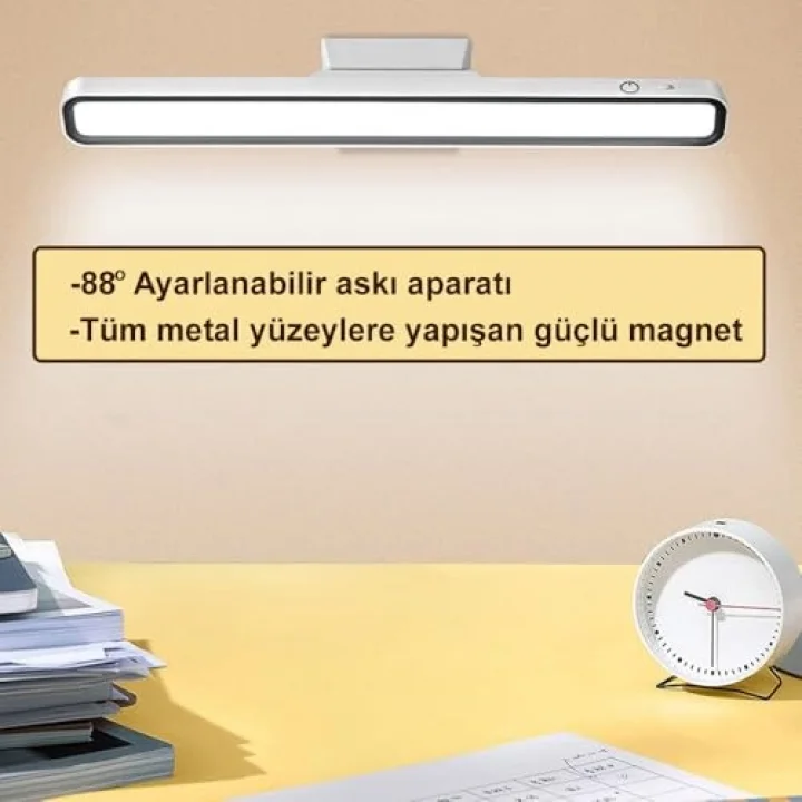 Şarjlı 3 Renk Portatif LED Aydınlatma/GT-CL12
