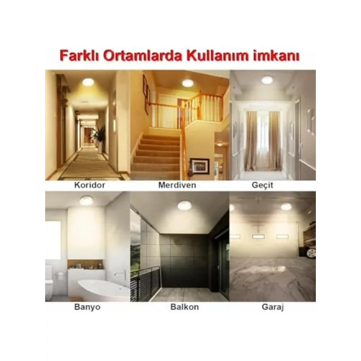 Şarjlı Hareket Sensörlü Led Aydınlatma/GT-CL05-2 Adet
