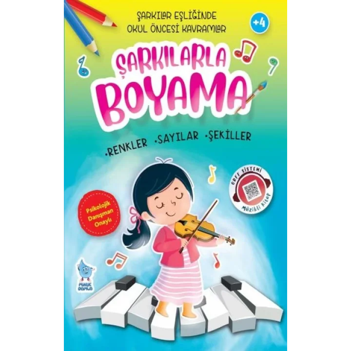 Şarkılarla Boyama (4 Kitap)