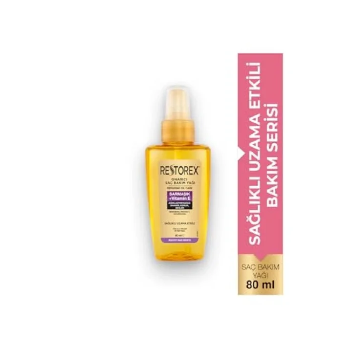 Sarmaşık + Vitamin E Onarıcı Saç Bakım Yağı 80 ml – Besleyici Onarım
