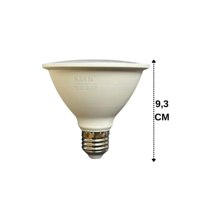 Şavk 11W 6500K Beyaz Işık Par30 E27 Led Spot Ampul