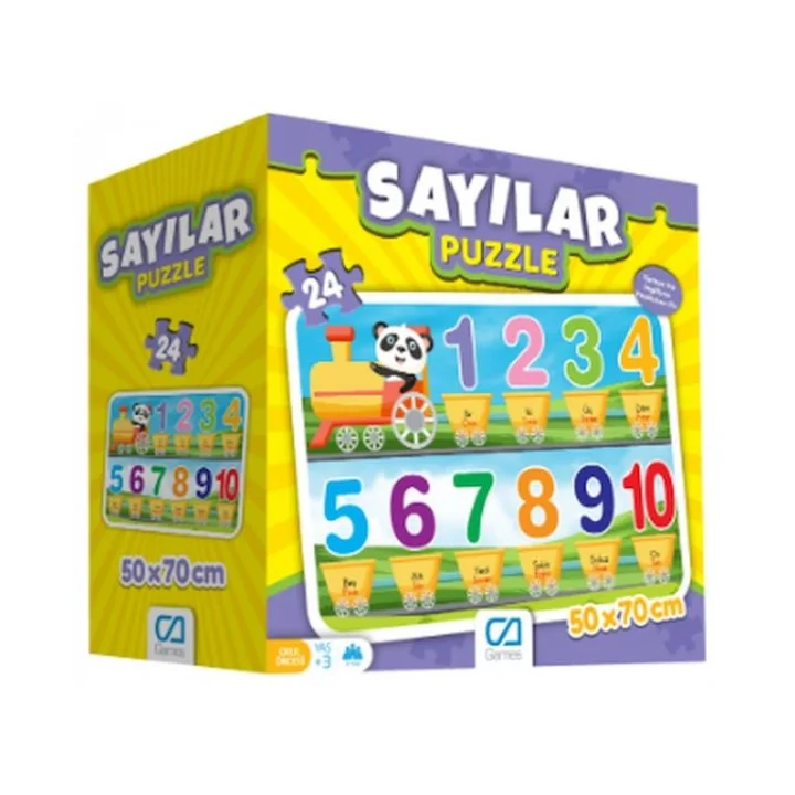 Sayılar Yer Puzzle