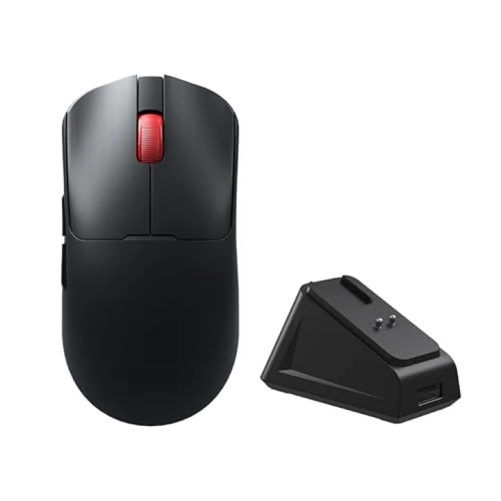 SC380 Pro PAW3311 Sensör 12000 DPI 1000Hz Kablolu ve Kablosuz Gaming Oyuncu Mouse Siyah