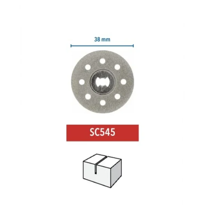 Sc545 Ez Speedclic Elmas Kesme Diski, 38 mm