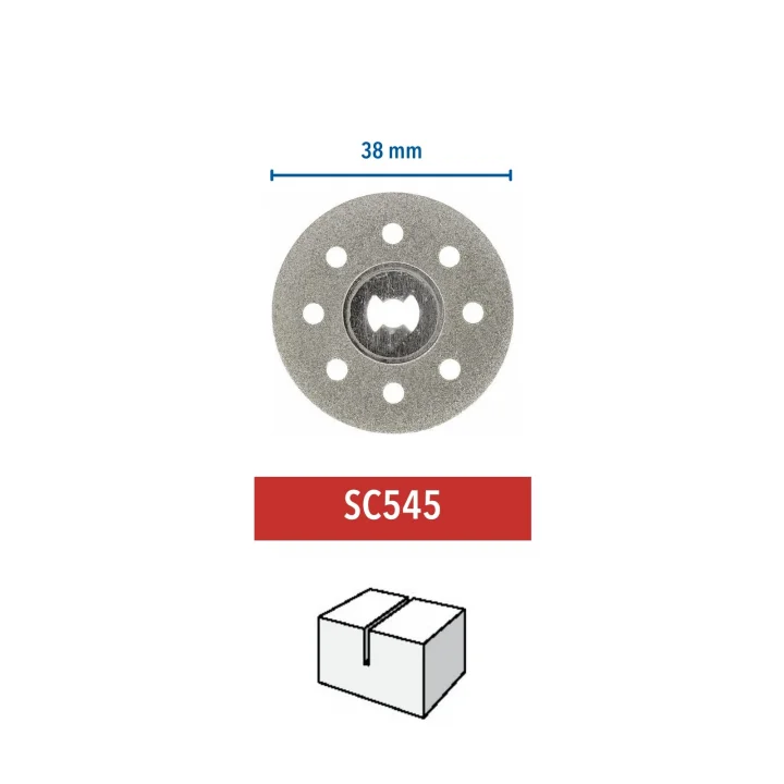 Sc545 Ez Speedclic Elmas Kesme Diski, 38 mm