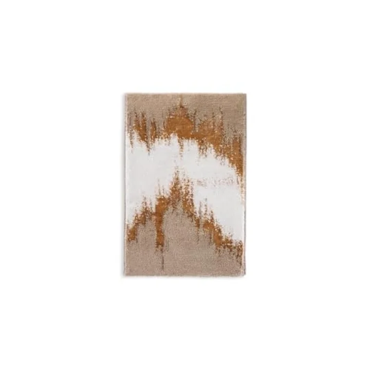Schafer Home Natural 2 Li Pamuk Floş Banyo Paspası-Gold