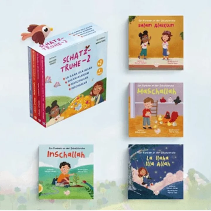 Schatz-Truhe 2 / Almanca Hazine Sandığı 2 (4 Kitap)