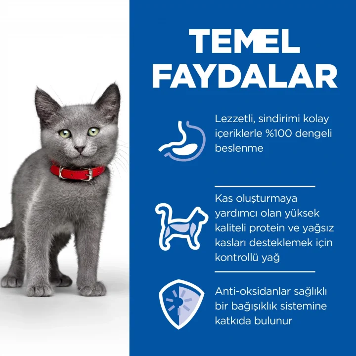 SCIENCE PLAN Kısırlaştırılmış Tavuklu Yavru Kedi Maması 1.5 kg