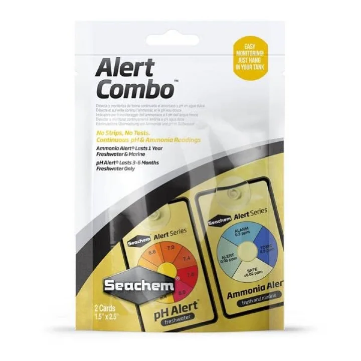Seachem Alert Combo - Ph+ Ammonia Göstergesi
