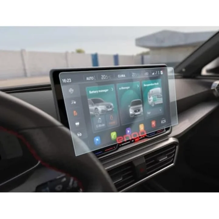 Seat Leon E-Hybrid 12.9 İnç İle Uyumlu Ekran Koruyucu Multimedya Nano