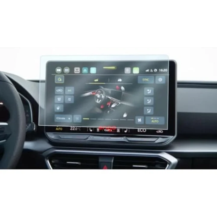 Seat Leon E-Hybrid 12.9 İnç İle Uyumlu Ekran Koruyucu Multimedya Nano