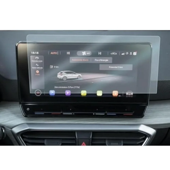 Seat Leon E-Hybrid 12.9 İnç İle Uyumlu Ekran Koruyucu Multimedya Nano