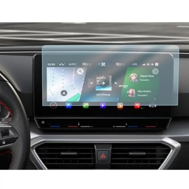 Seat Leon Fr 10 İnç İle Uyumlu Ekran Koruyucu Multimedya Nano