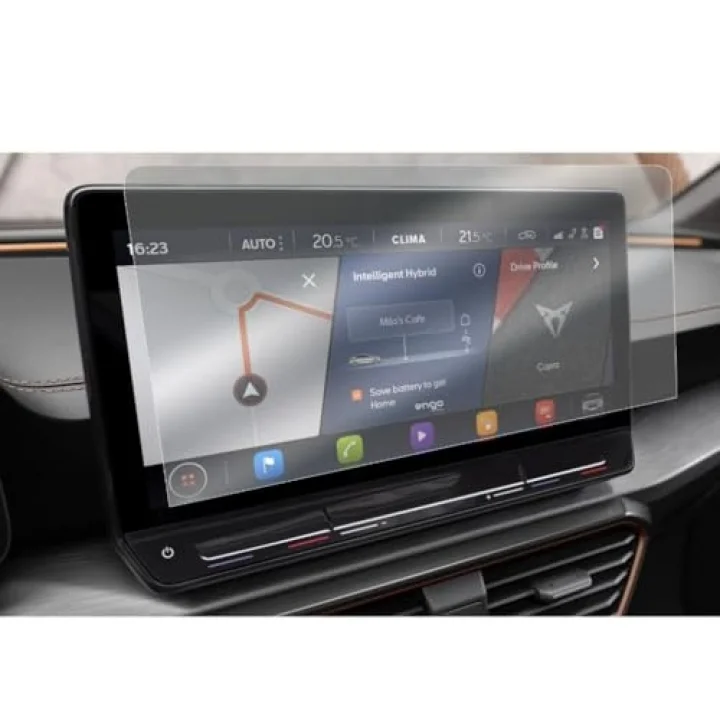 Seat Leon Fr 10 İnç İle Uyumlu Mat Ekran Koruyucu Multimedya Şeffaf