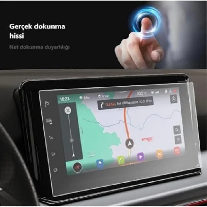 Seat Tarraco Fr Multimedya & Navigasyon 9.2 İnç İle Uyumlu Mat Ekran Koruyucu