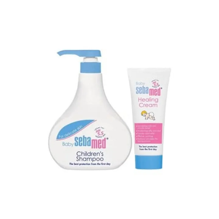 Sebamed Bebe Şampuan 500 Ml + Pişik Önleyici Krem 100 Ml