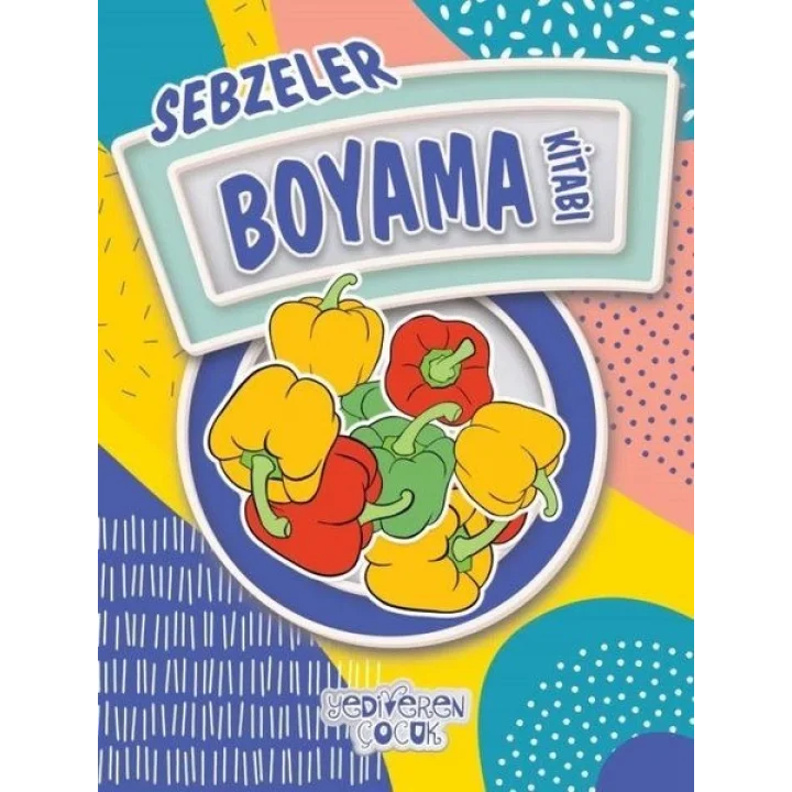 Sebzeler Boyama Kitabı