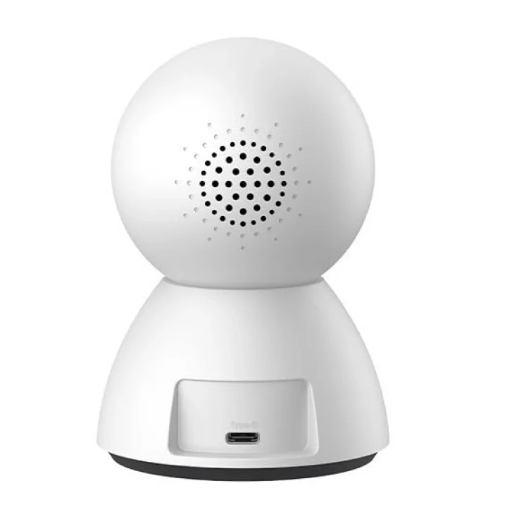 Security P1 İç Mekan Wi-Fi Kamera, AI Algılama, 360° Pan, Gece Görüşü, 256 GBa Kadar MicroSD ve Google ve Alexa ile Çalışır,Yapay Zeka Hareket Algılama,Bebek Ağlaması Algılama,Çift Yönlü Ses