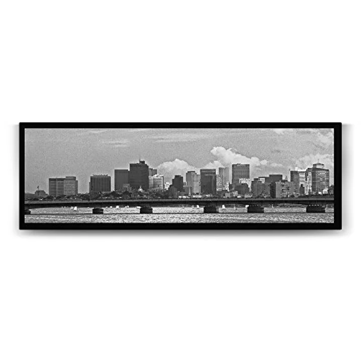 Şehir Fotoğraf Panorama Tablo - 120x40cm
