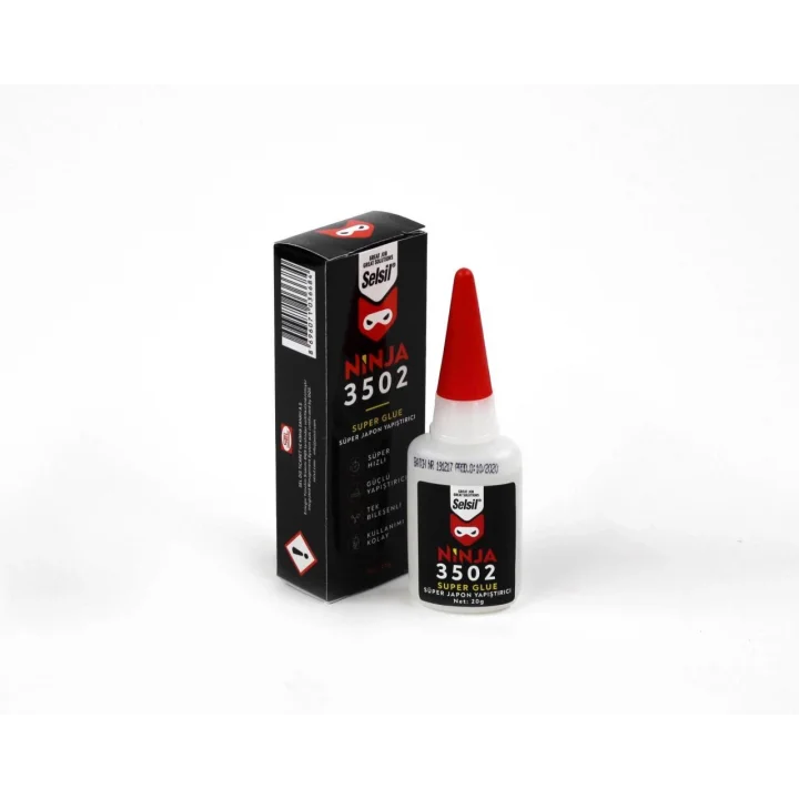 Mey İthalat® Selsil 3502 Süper Glue Japon Yapıştırıcı 20 gr