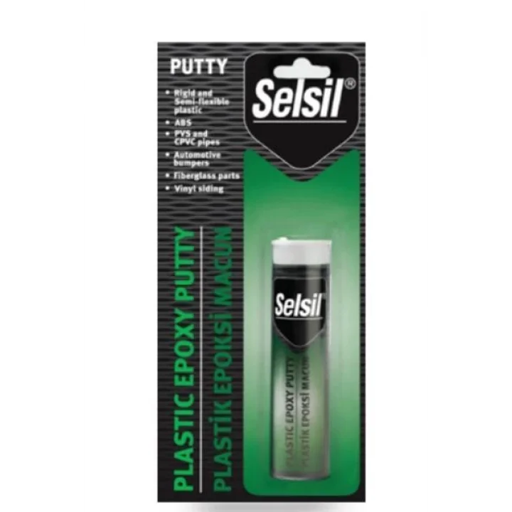 Mey İthalat® Selsil Plastik Putty Epoksi Macun Yapıştırıcı 57 gr