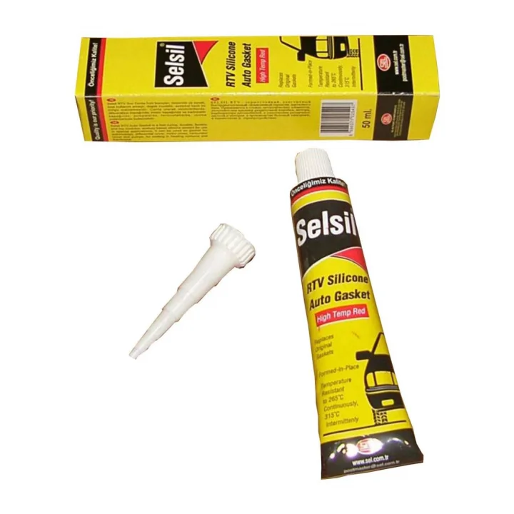 Mey İthalat® Selsil Tüp Sıvı Conta Kırmızı 50 gr