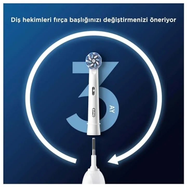 Sensitive X-Filament Şarjlı Diş Fırçası Yedek Başlığı 4 Adet