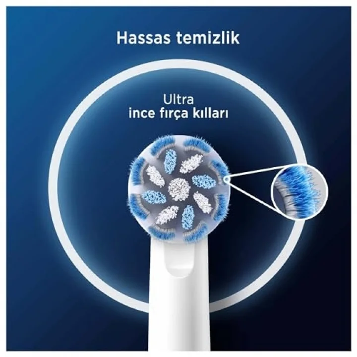 Sensitive X-Filament Şarjlı Diş Fırçası Yedek Başlığı 4 Adet