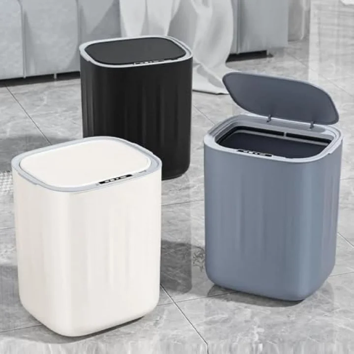 Sensörlü 28 Litre Çöp Kovası (Şarj Edilebilir Lityum Pilli) / GT-SC07S