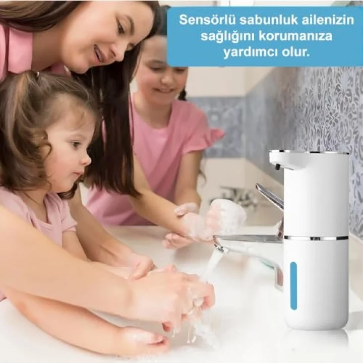 Sensörlü USB Şarjlı Köpük Sabunluk/GT-SD03