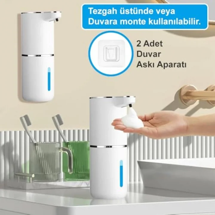 Sensörlü USB Şarjlı Köpük Sabunluk/GT-SD03